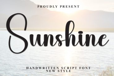 Sunshine Handwritten Script Font