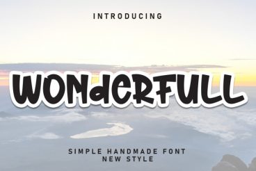 Wonderfull Handwritten Font