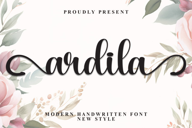 Ardila Handwritten Font