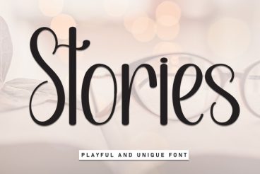Stories Unique Font