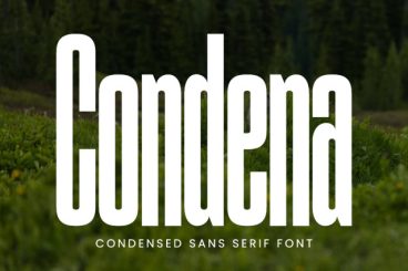 Condena Sans Serif Font