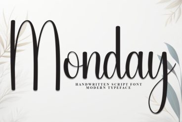 Monday Handwritten Font