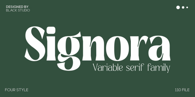Signora Classica Font - Befonts