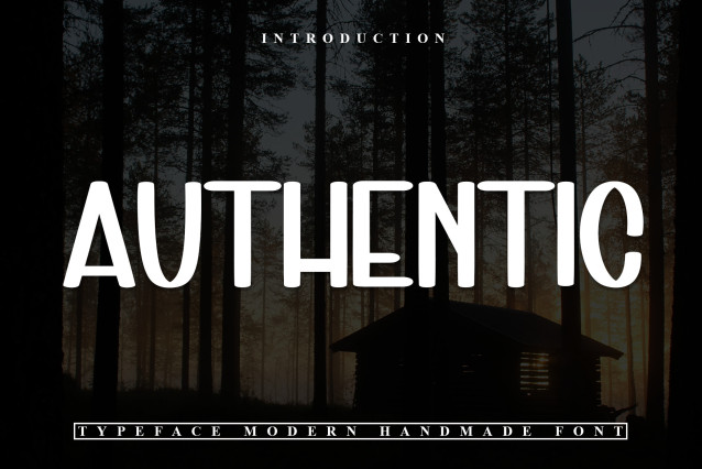 Authentic Script Handwritten Font - Befonts
