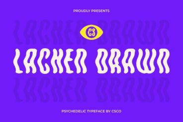 CS Lachen Drawn Font