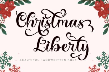 Christmas Liberty Handwritten Font