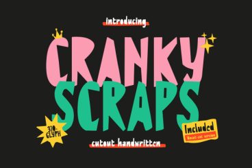 Cranky Scraps Font