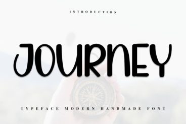 Journey Modern Script Font