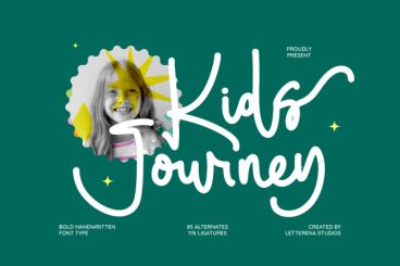 Kids Journey – Bold Handwritten Font Type
