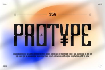 Protype Sans Serif Font