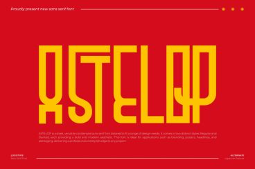 Astelop Sans Serif Font