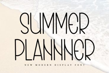 Summer Planner Font