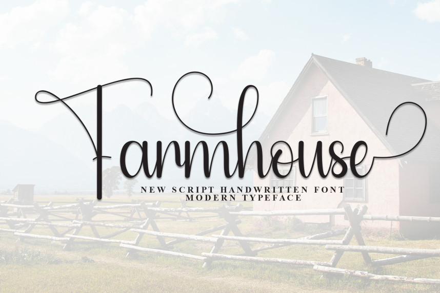 Farmhouse New Handwritten Font