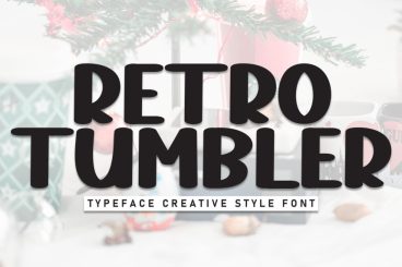 Retro Tumbler Script Font