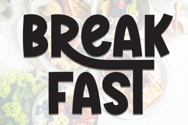Break Fast Script Font