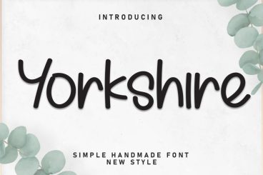 Yorkshire Script Font