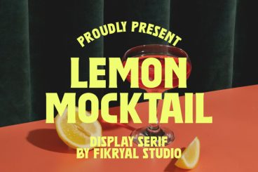 Lemon Mocktail Serif Font