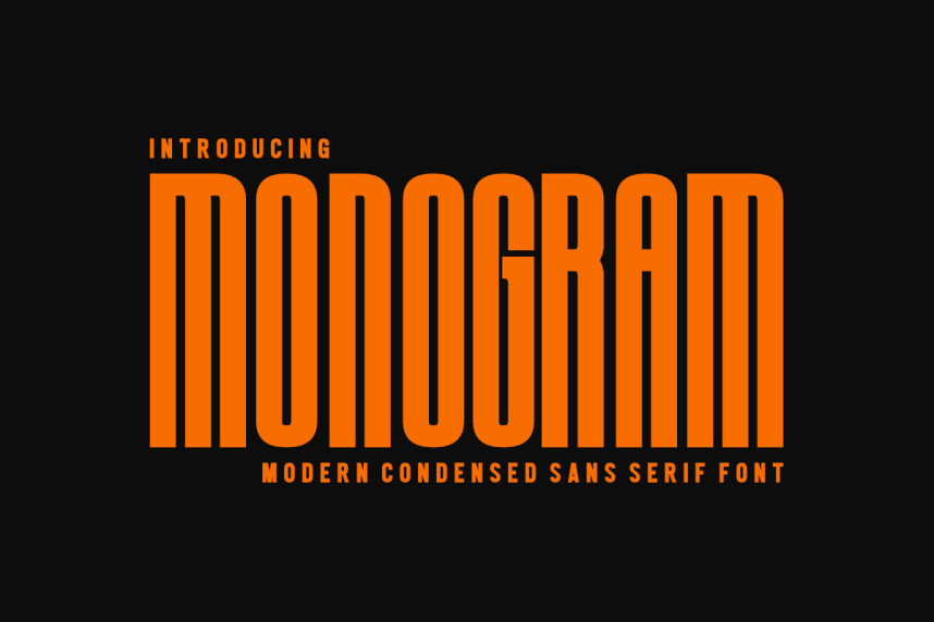 Monogram Sans Serif Font - Download Free Font