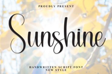 Sunshine New Handwritten Font