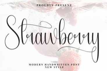Strawberry Handwritten Script Font