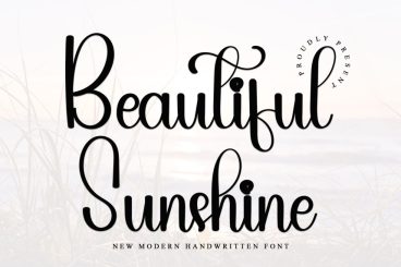 Beautiful Sunshine Handwritten Font