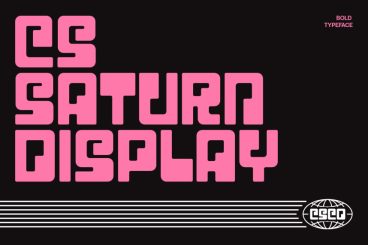 CS Saturn Font