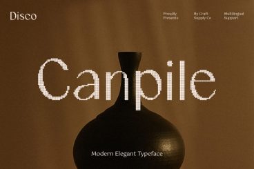 Canpile Disco Font