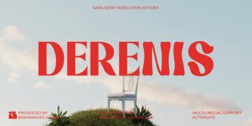 Derenis Mixed Display Font