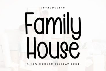 Family House Script Font