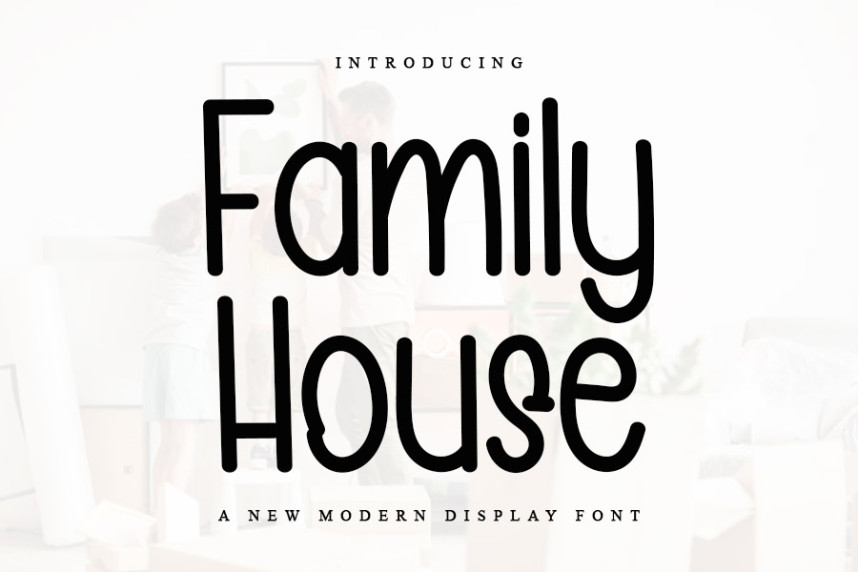 Family House Script Font - Download Free Font