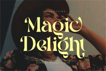 Magic Delight - Alternate Serif Font