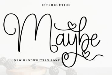 Maybe Handwritten Font