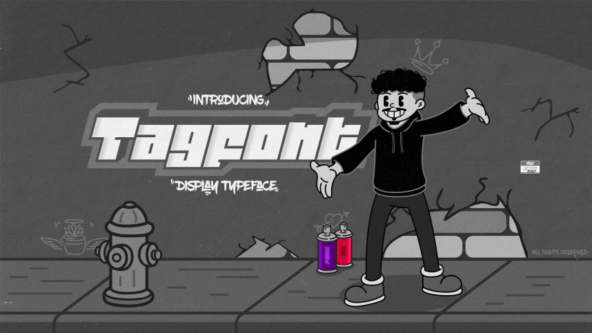 Tagworks Font Options Tagfont Outline Font - Befonts