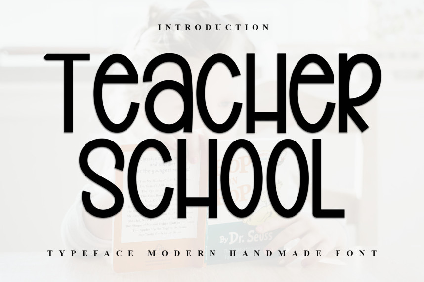 Teacher School Script Font - Befonts