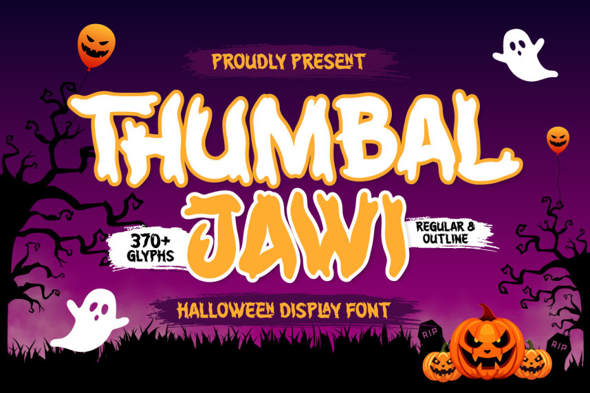 Thumbal Jawi Display Font - Download Free Font