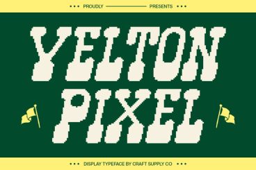Velton Pixel Font