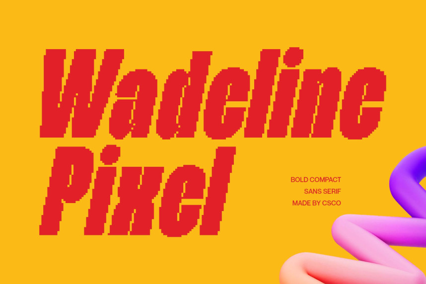 Wadeline Pixel Font - Befonts