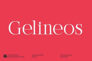 GELINEOS SERIF FONT