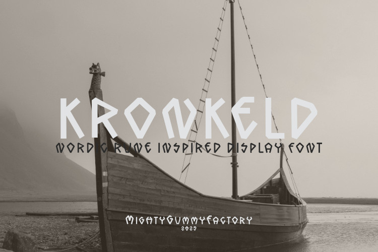 KRONKELD Font