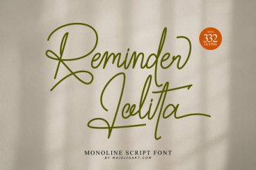 Reminder Lolita Script Font