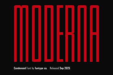Moderna Sans Serif Font