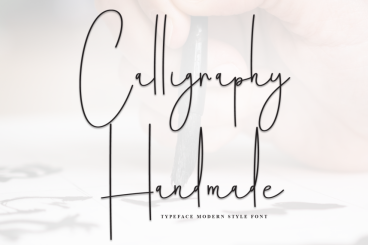 Calligraphy Handmade - Modern Simple Font