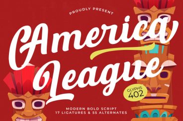 America League Font