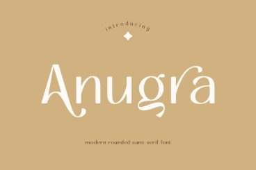 Anugra Serif Font