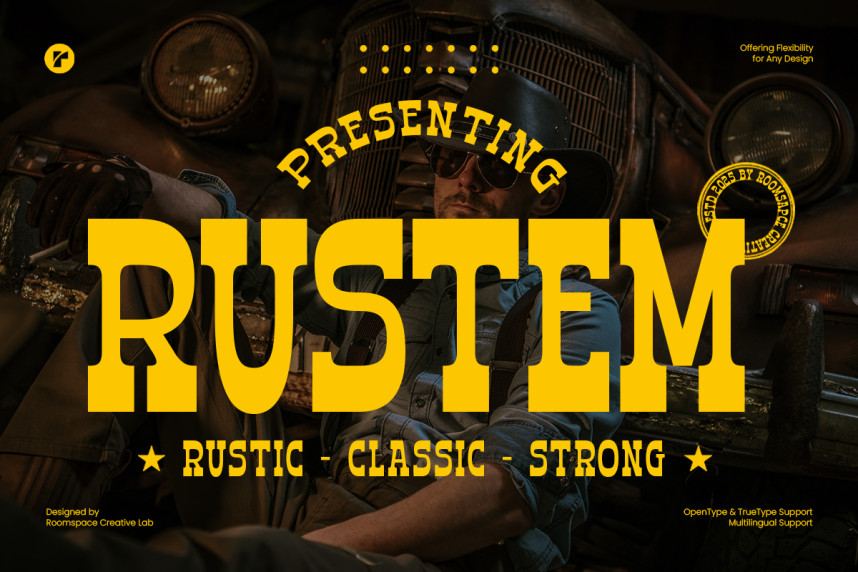 Rustomjee Font Rustem Font - Befonts