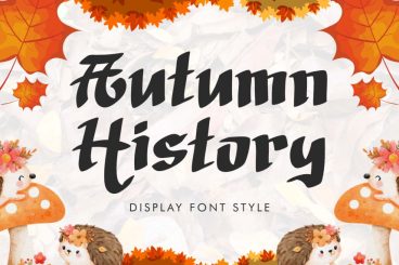 Autumn History Font