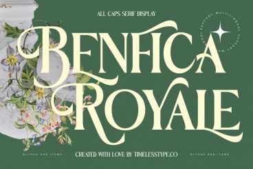 Benfica Royale Serif Typeface