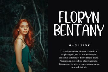 Bougenville – Modern Handmade Font