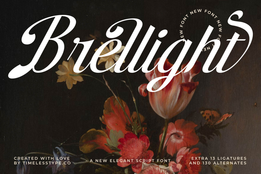 Brellight Script Font