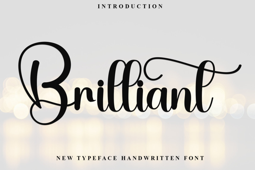 Brilliant Style Script Font - Befonts